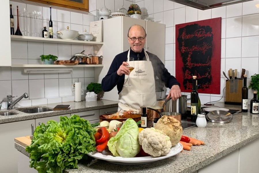 Gemüsesuppe mit Ingwerbalsam