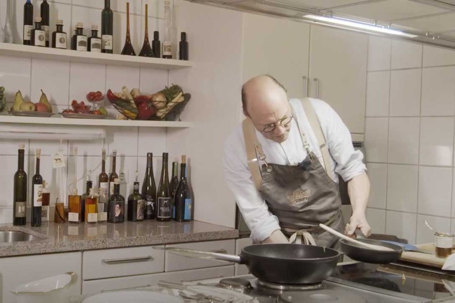 Pf&auml;lzer Bratwurst mit Bratkartoffeln