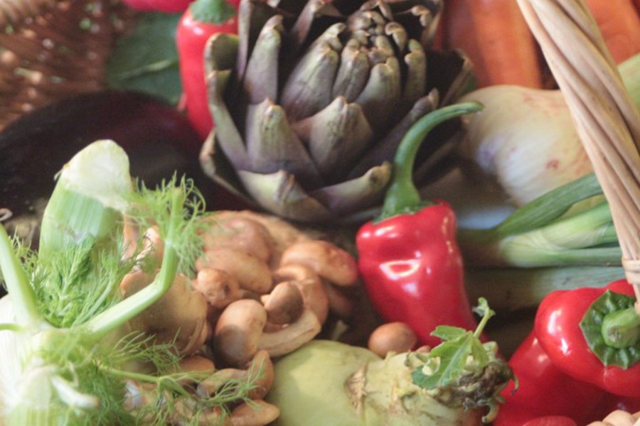Gemüsecarpaccio mit Samurai Essigtonikum