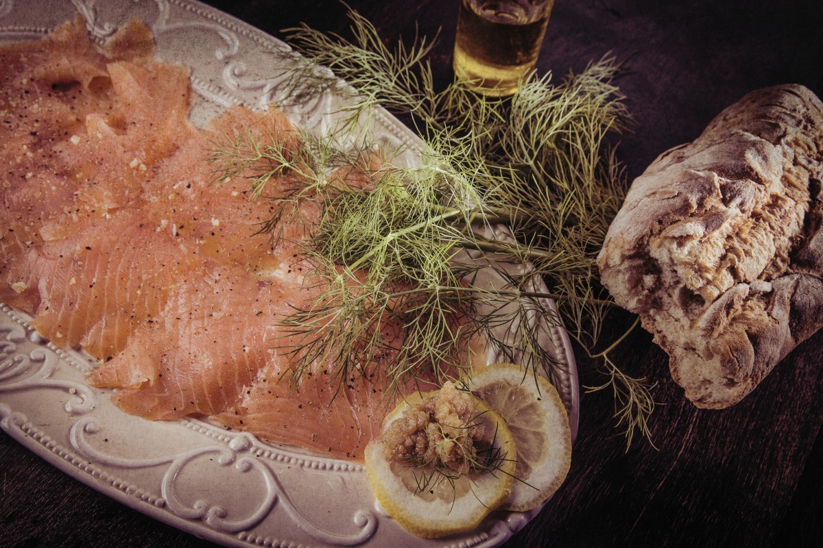 Rezept Lachscarpaccio mit 