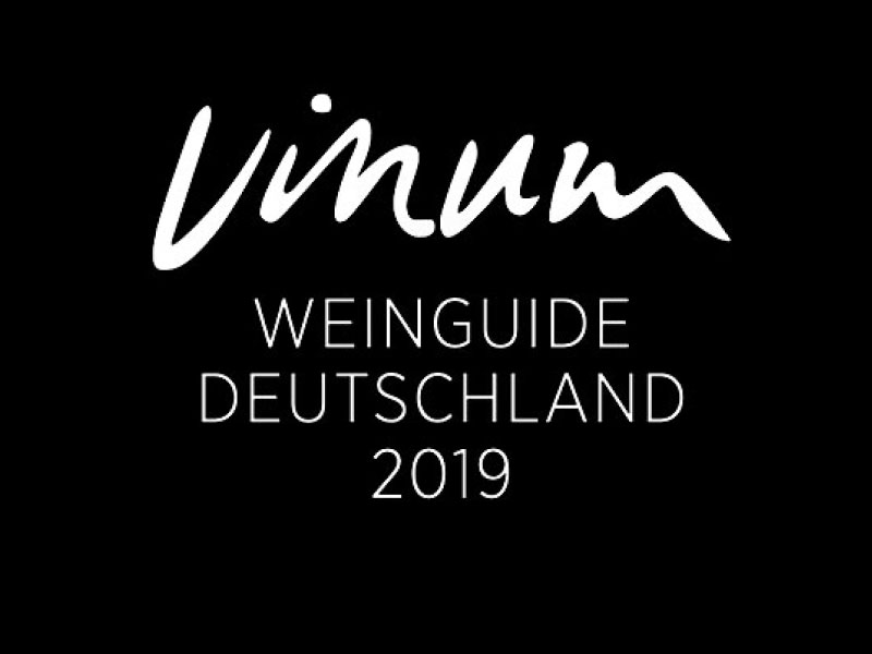 Wir sind stolz... auf eine weitere Auszeichnung von Vinum - Weinguid Deutschland 2019